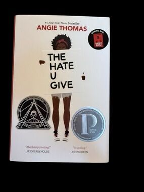 “The Hate U Give” Hardcover Book by Angie Thomas
